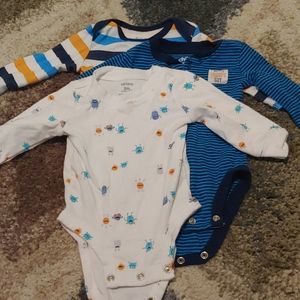 3 month long sleeve onsies